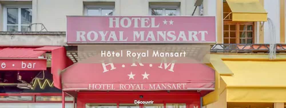 Hotel Royal Mansart Paris Bagian luar foto
