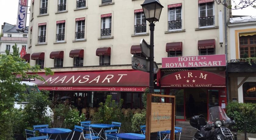 Hotel Royal Mansart Paris Bagian luar foto